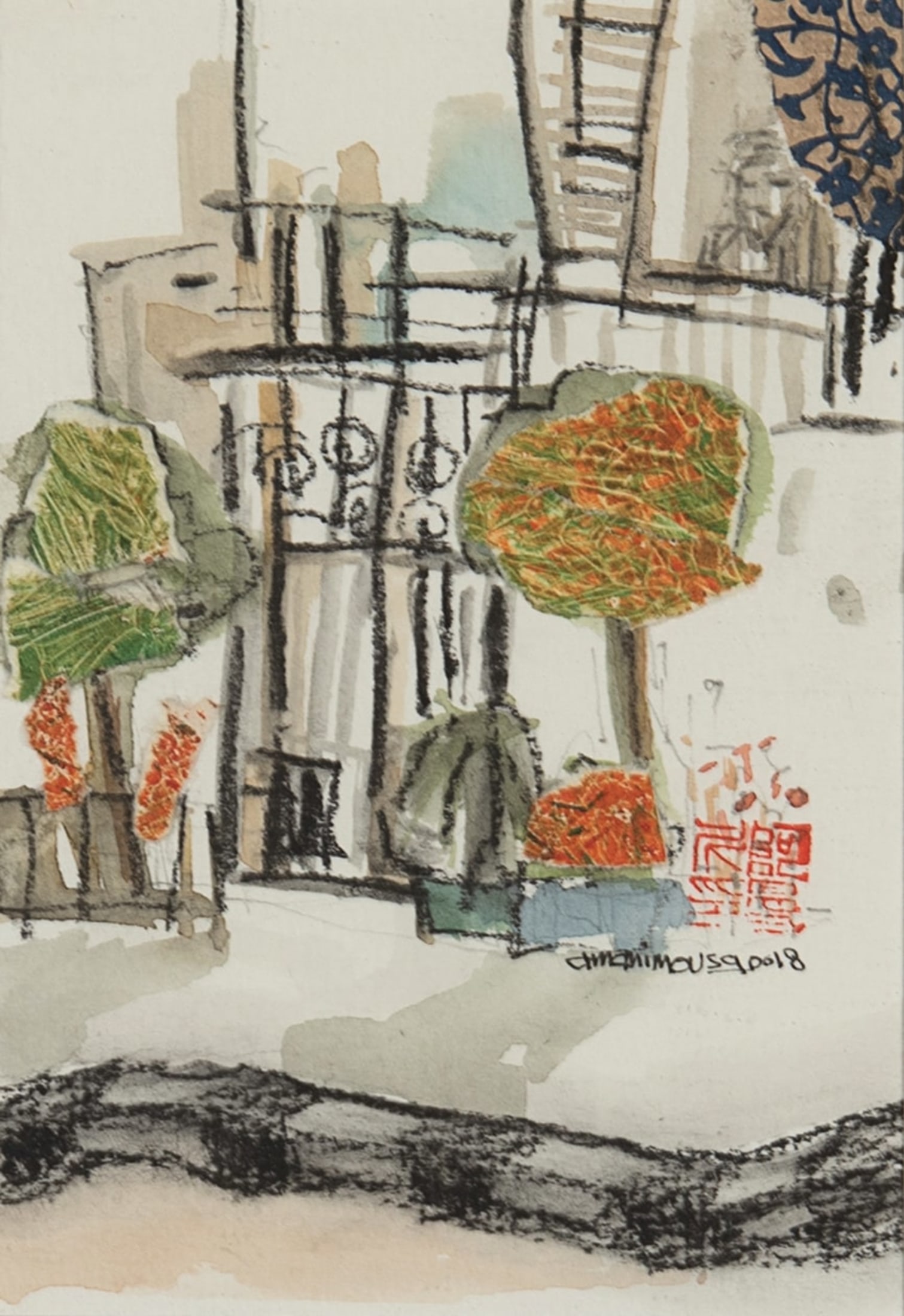 Amani Moussa, 2018, 259/155 Tam Gallery